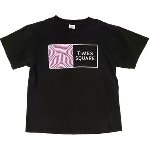 𝅺3/$20 Delta Pro Weight Black Times Square T-Shirt